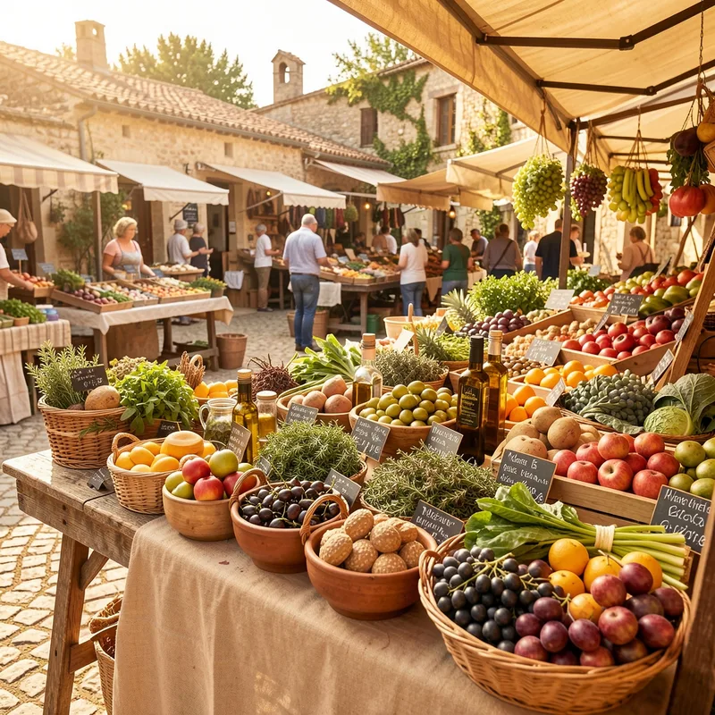 Les marchés provençaux, mode d'emploi